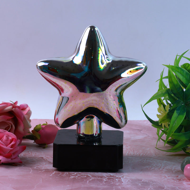 Star-shaped 3d Illusion Decorative Led Night Lamp (1 Pc) - Trendex