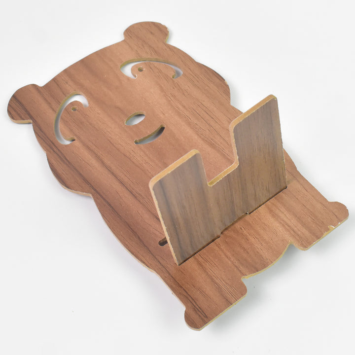 Wooden Cartoon Shape Design Mobile Stand  (1 Pc) - Trendex
