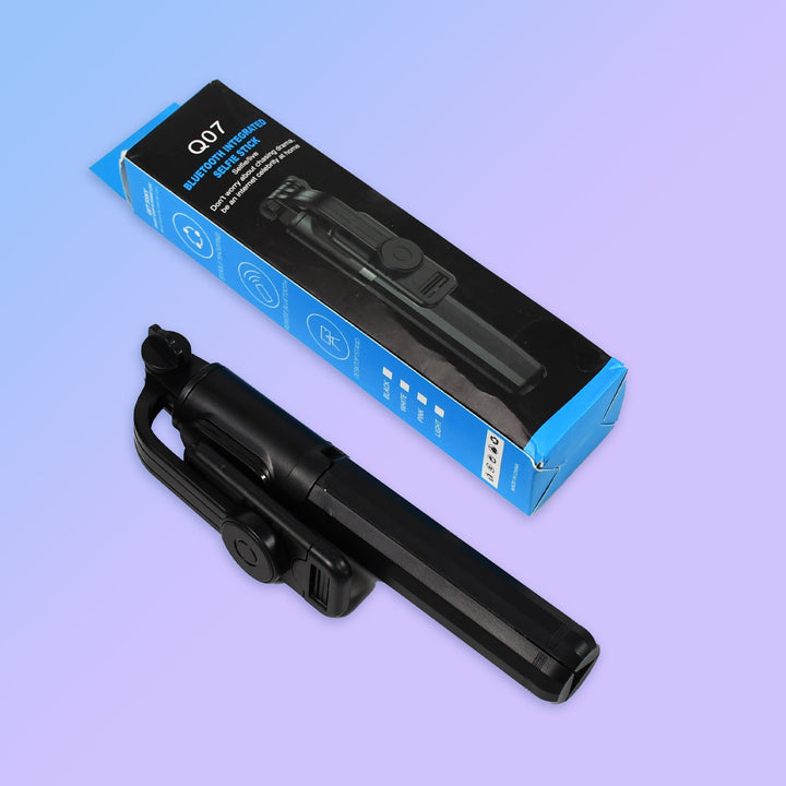 6401 Bluetooth Selfie Stick Portable Phone Tripod Stand For Mobile - Trendex