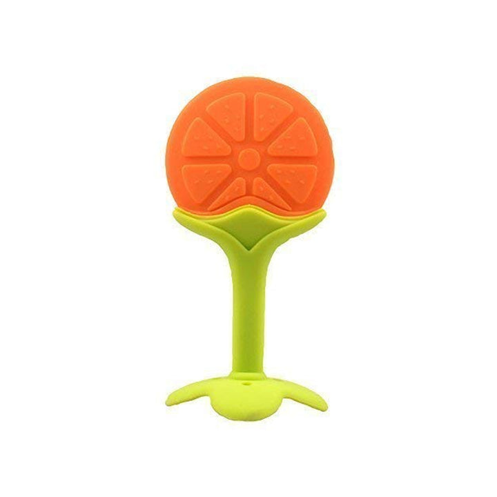 4490 Silicone Fruit Shape Teether Toy Food Grade Silicon Teether Use For Baby  Toddlers  Infants  Children - Trendex