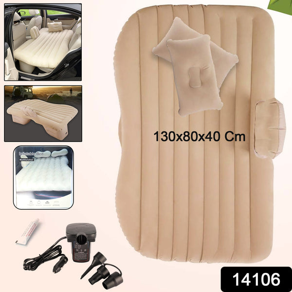 Portable Car Backseat Inflatable Air Mattress Bed (1 Pc) - Trendex