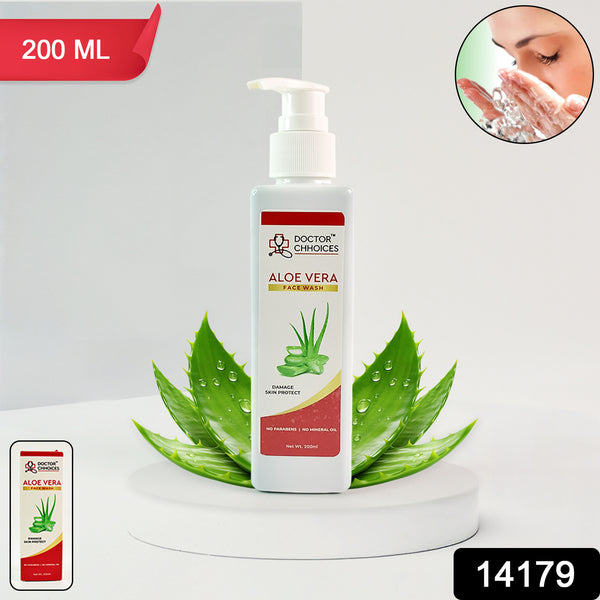 Doctor Chhoices Aloe Vera Face Wash  200ml - Trendex
