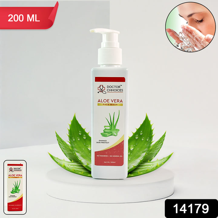 Doctor Chhoices Aloe Vera Face Wash  200ml - Trendex