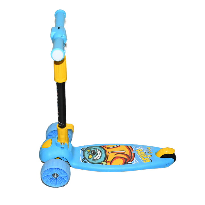 Jumbo Scooter For Kids 2 Wheels Steel Frame Large Foldable  Height Adjustable - Trendex