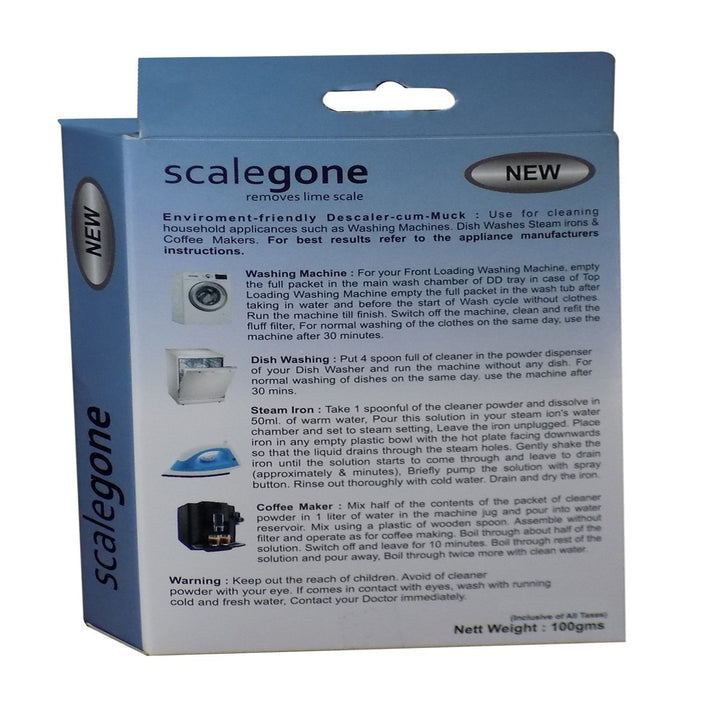 1356 Washing Machine Scalegon Powder For Machine Tub Cleaner (100 Gm) - Trendex