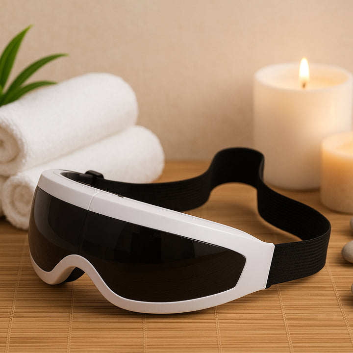Electric Eye Massager With Adjustable Elastic Band (1 Pc) - Trendex