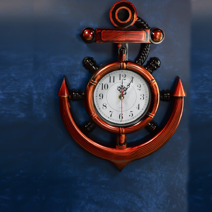 4931 Anchor Wall Clock For Home - Trendex