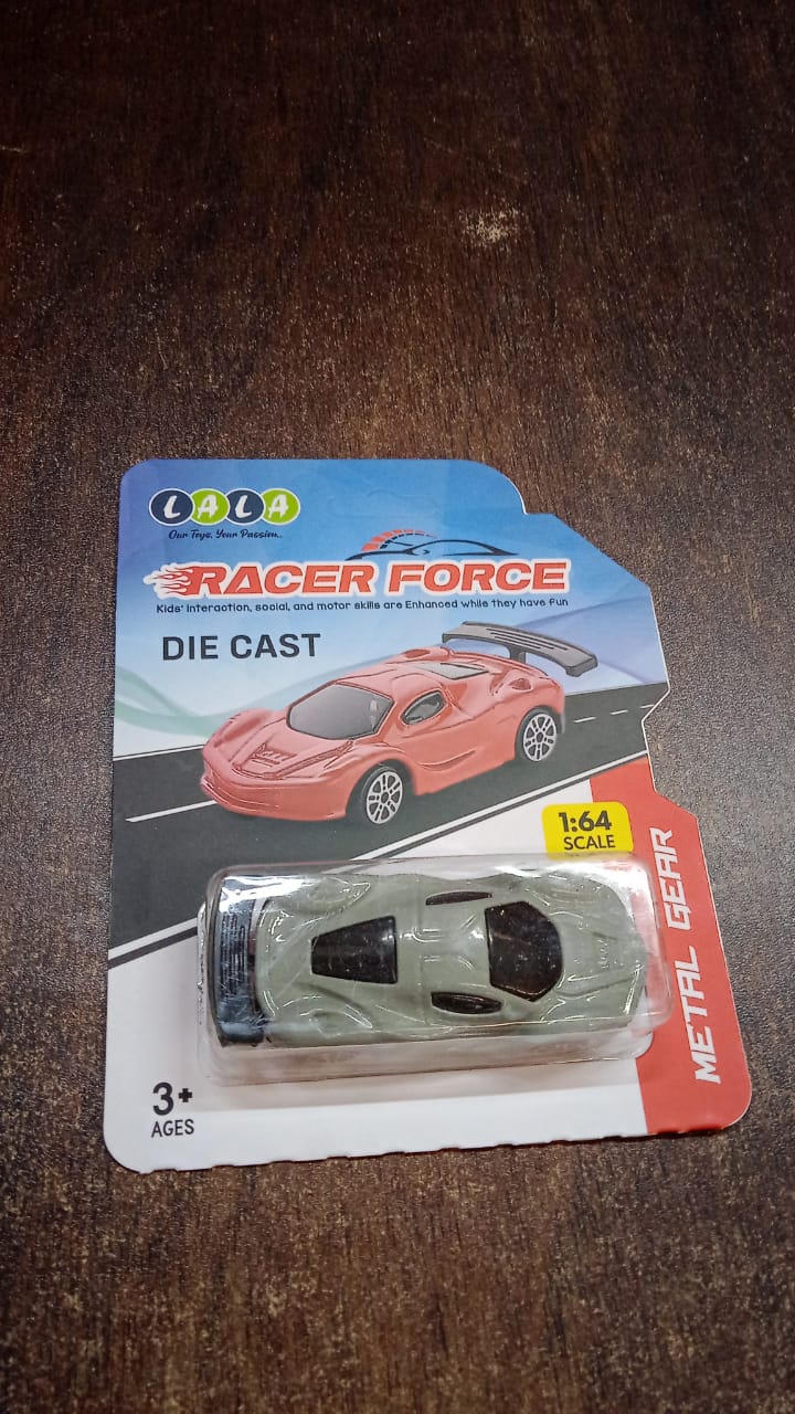 Metal Mini Car Toy Free Wheel Toy Vehicle (Multicolor  1 Pc) - Trendex
