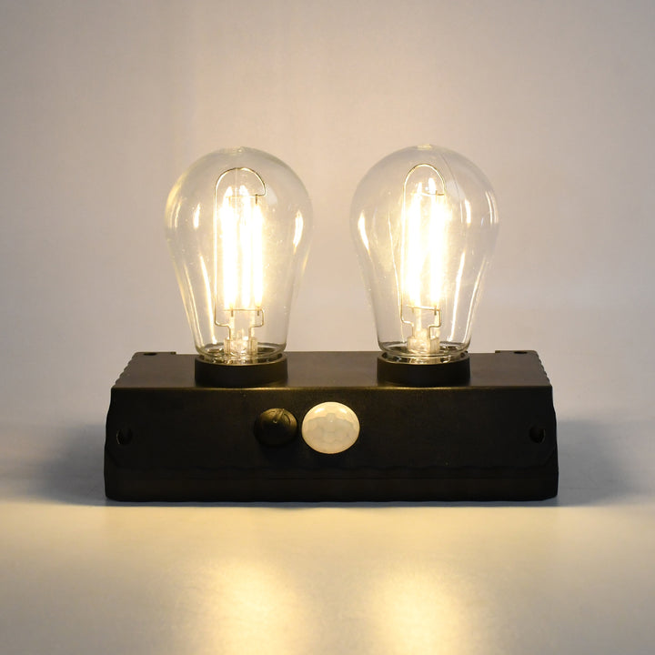 Solar Double Led Bulb Lamp Yt-819- 2w (1 Pc) - Trendex