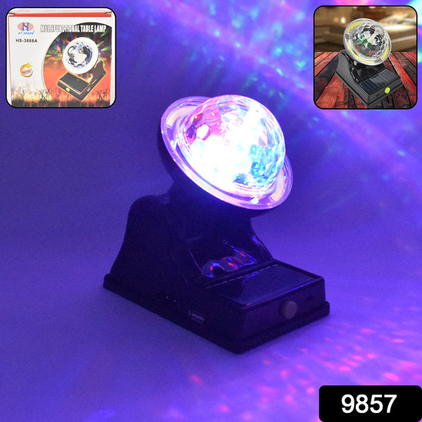 Multifunctional Solar 2 Modes Light Party Disco Light (1 Pc) - Trendex