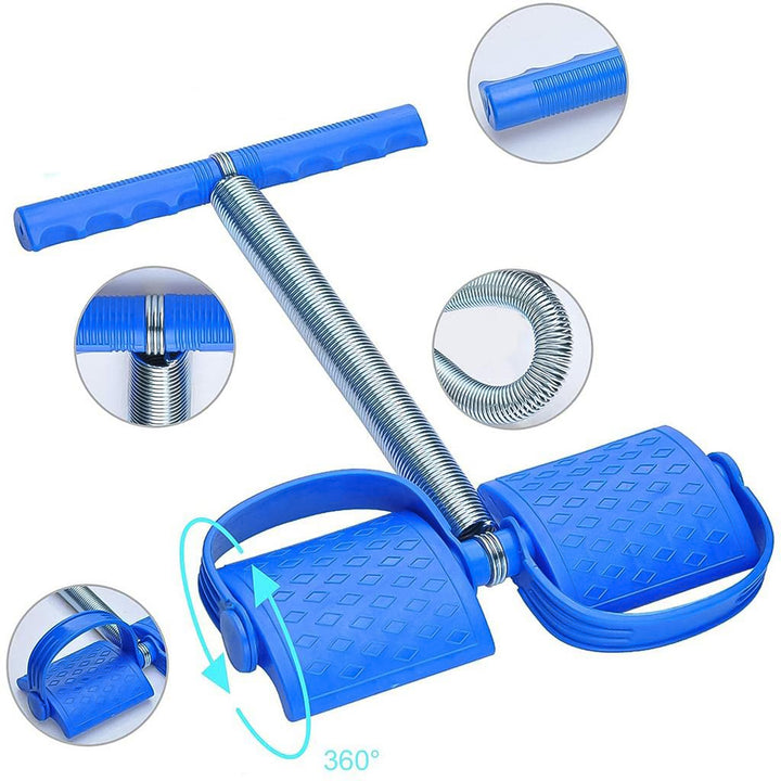 Spring Tension Pull Rope Resistance Band Exercise Strap Single Spring (1 Pc) - Trendex