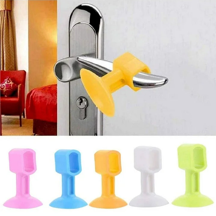 Self-sucking Silicone Door Stopper (5 Pcs Set) - Trendex