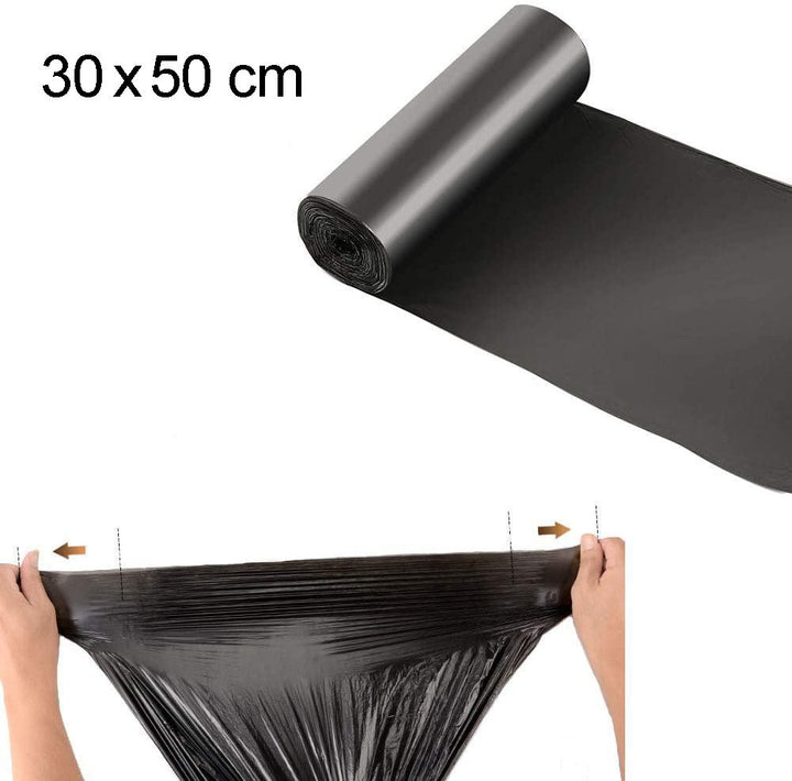 1576 Garbage Bags Large Size Black Colour (30 X 50) - Trendex