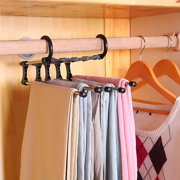 Adjustable Big Trouser Pants Hanger Organizer - Trendex