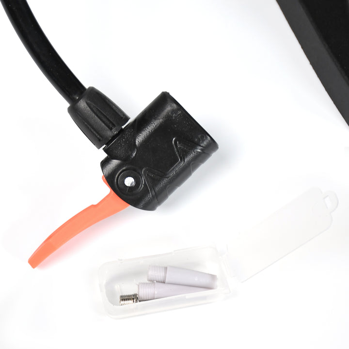 0533 Portable Mini Bike Pumpcycle Pump Foot Activated With Gauge Floor Bicycle Pump  Cycle Pump - Trendex
