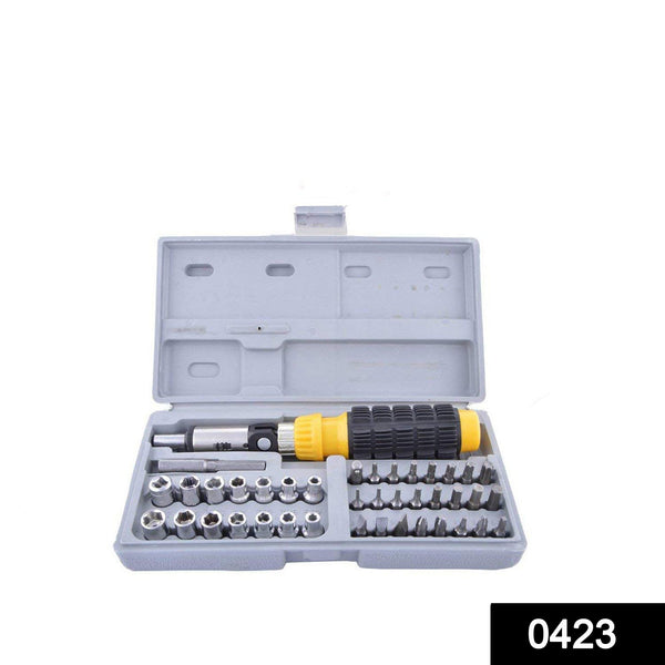 0423 Socket And Screwdriver Tool Kit Accessories (41 Pcs) - Trendex