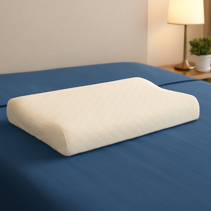 Premium Orthopedic Memory Foam Cervical Pillow (48x27cm  1 Pc) - Trendex