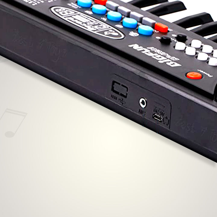 4515 Piano Musical Keyboard With Mic 37 Music Key Keyboard For Kids Toy - Trendex