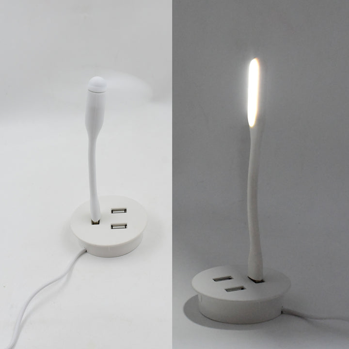 Portable Mini Usb Fan Usb Ligh  Usb 3 Hub  Port Combo - Trendex