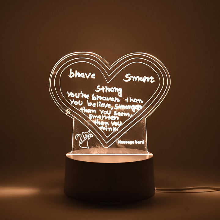Creative Visualization Lamp 3d Acrylic Decorative Lamp With Pen - Trendex