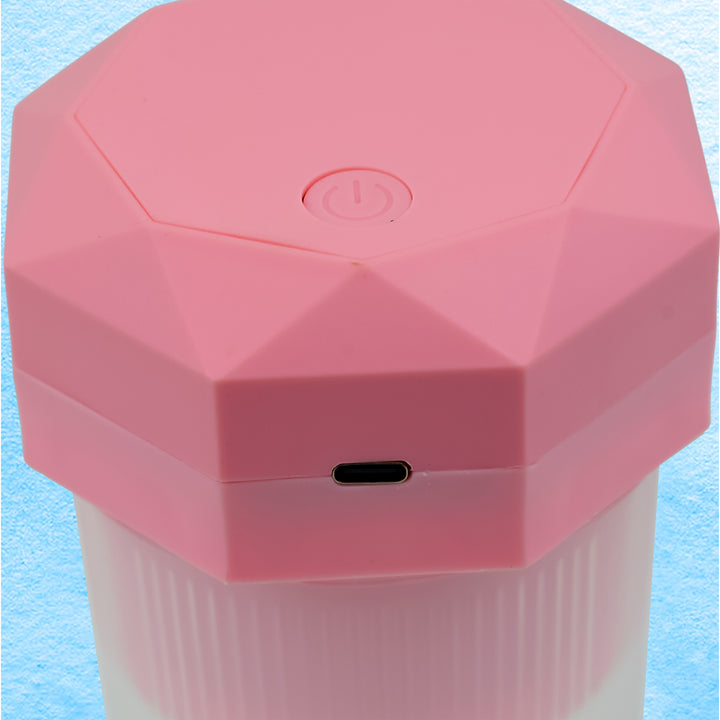 Portable Multifunctional Electric Juicer Cup Usb Juice Maker 6 Blade (350 Ml) - Trendex