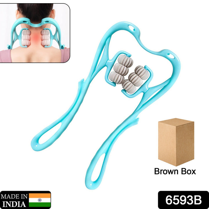 Neck Shoulder Massager Portable Relieving The Back For Men Relieving The Waist Women (1pc) - Trendex
