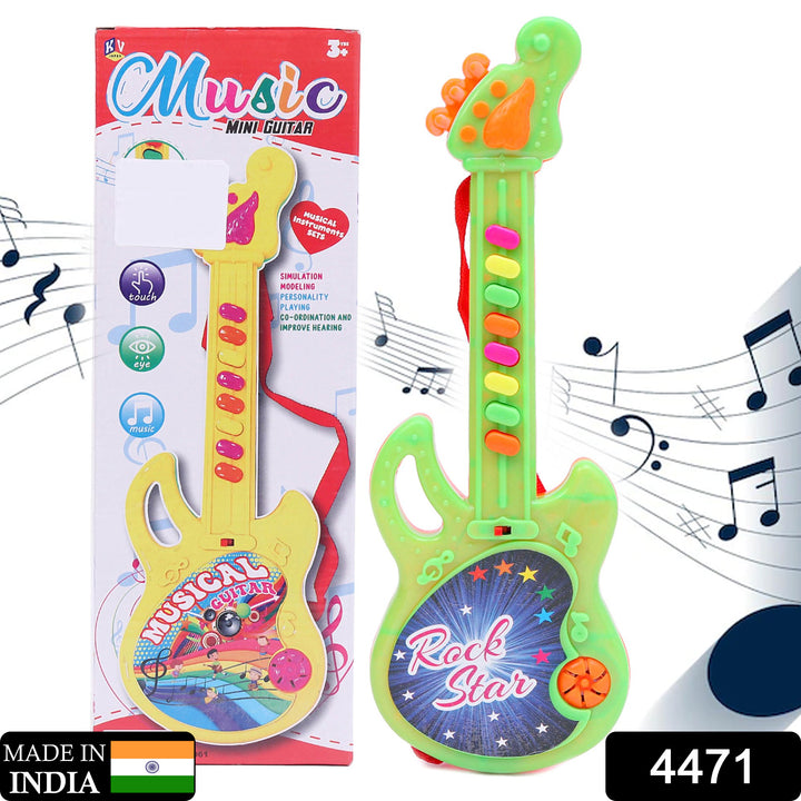 4471 Mini Guitar Colorful With Delightful Music - Trendex