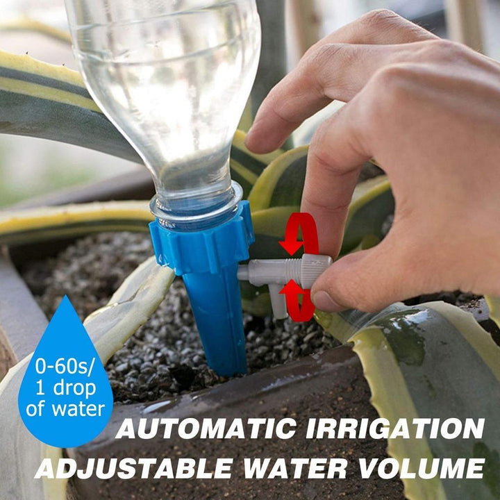 3854 Drip Irrigation Kit For Home Garden Self-watering Spikes For Plants - Trendex