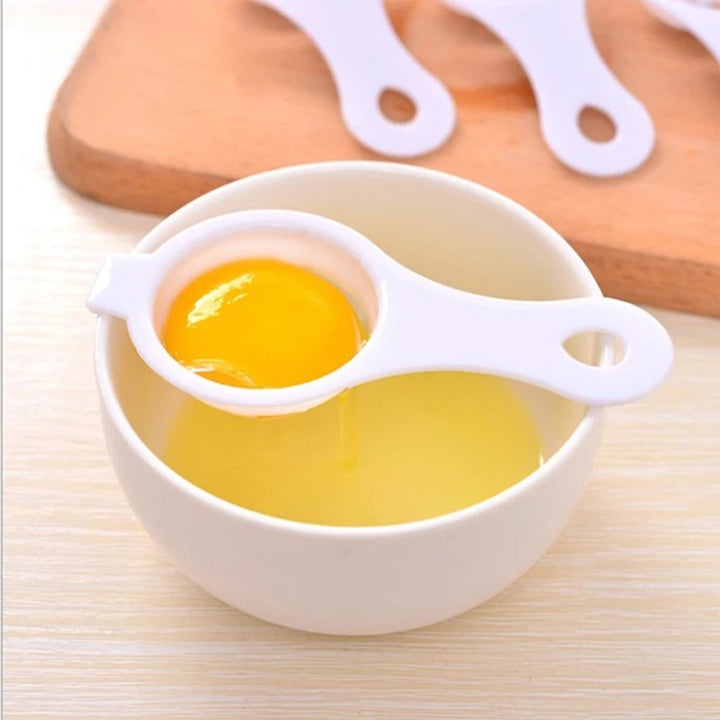 2885 Egg Yolk Separator Egg White Yolk Filter Separator Egg Strainer Spoon Filter Egg Divider - Trendex