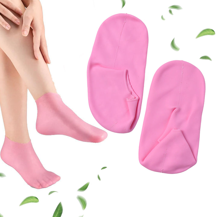 Silicone Moisturizing Socks (1 Pair) - Trendex