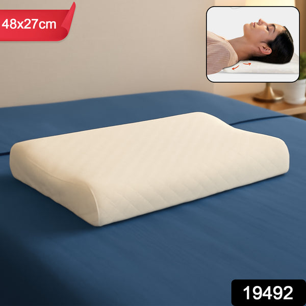 Premium Orthopedic Memory Foam Cervical Pillow (48x27cm  1 Pc) - Trendex