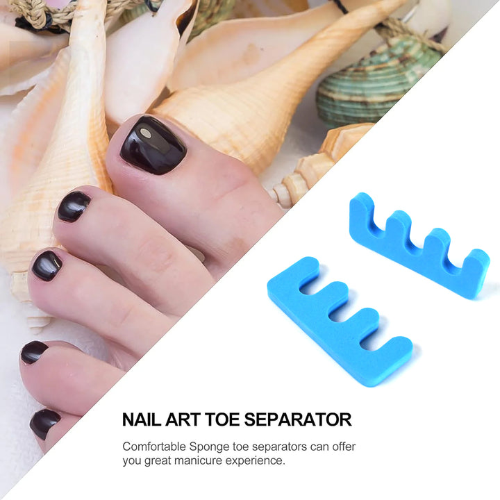 Toe Separators Toe Spacers Sponge Toe Stretcher Pedicures (1 Pair) - Trendex