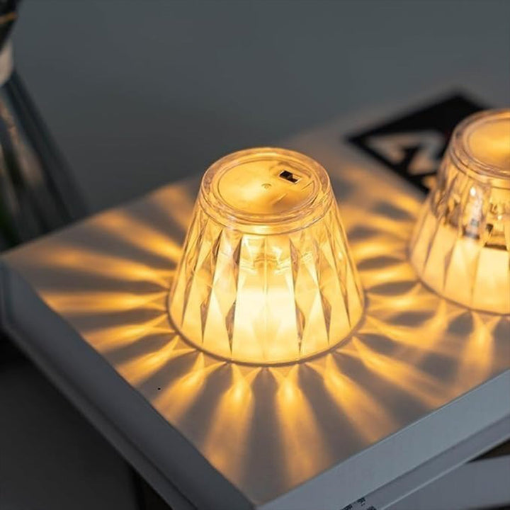 Cup Shape Crystal Table Lamp (1 Pc) - Trendex