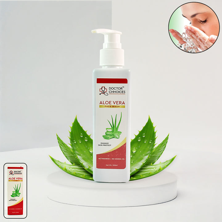 Doctor Chhoices Aloe Vera Face Wash  200ml - Trendex