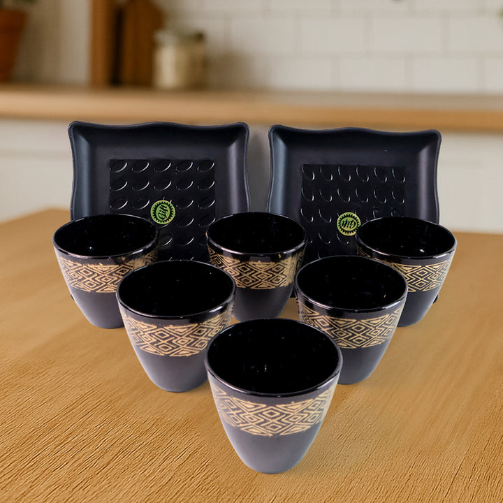 2 Bowl  6 Glass Snake Set ( 8 Pc Set ) - Trendex