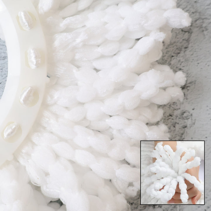 Microfiber Spin Mop Refill Head 360 Rotating Mop (1 Pc) - Trendex