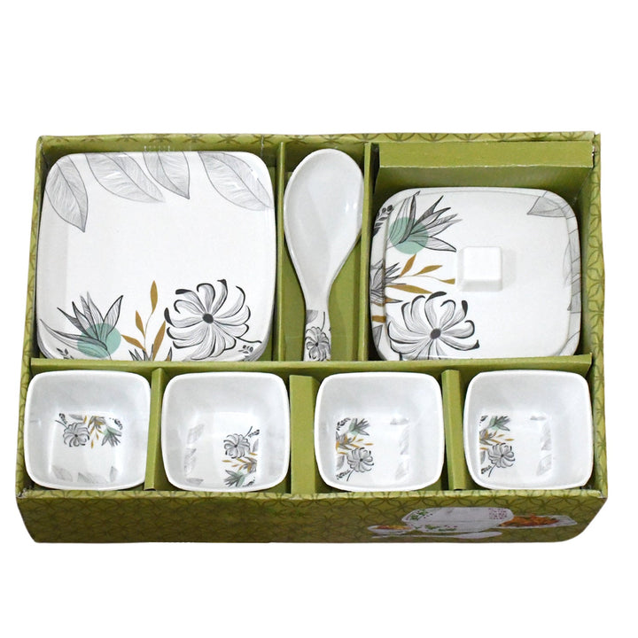 Divine Lunch Tableware Dinner Set (11 Pcs Set) - Trendex
