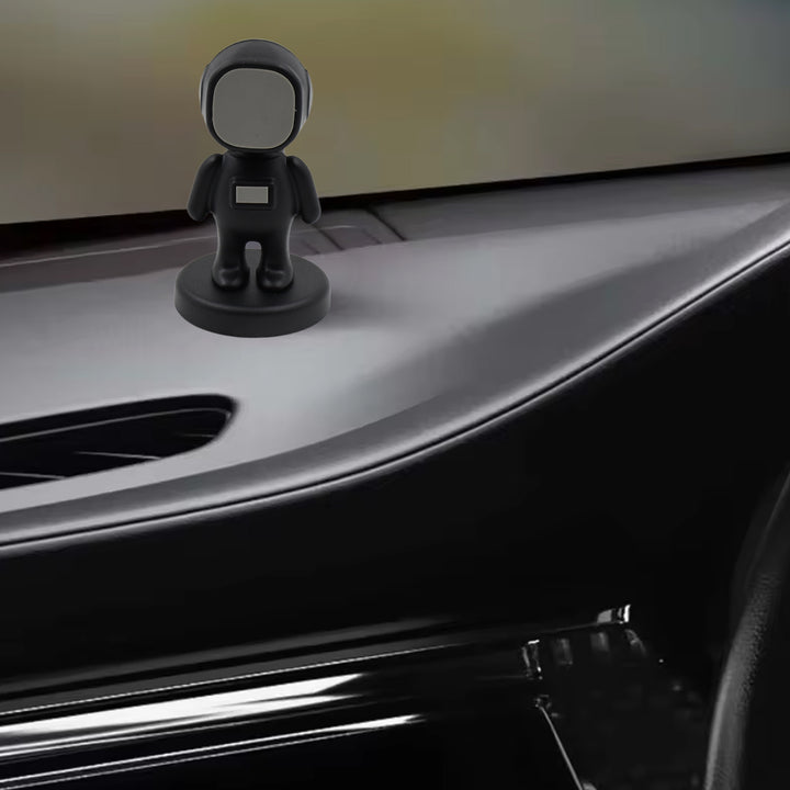 12909 Magnetic Mobile Phone Holder Cartoon Version Of Astronaut Car Holder Suitable For Car Dashboard 360 Rotating Magnetic Mobile Holder Compatible With All Smartphones (1 Pc) - Trendex