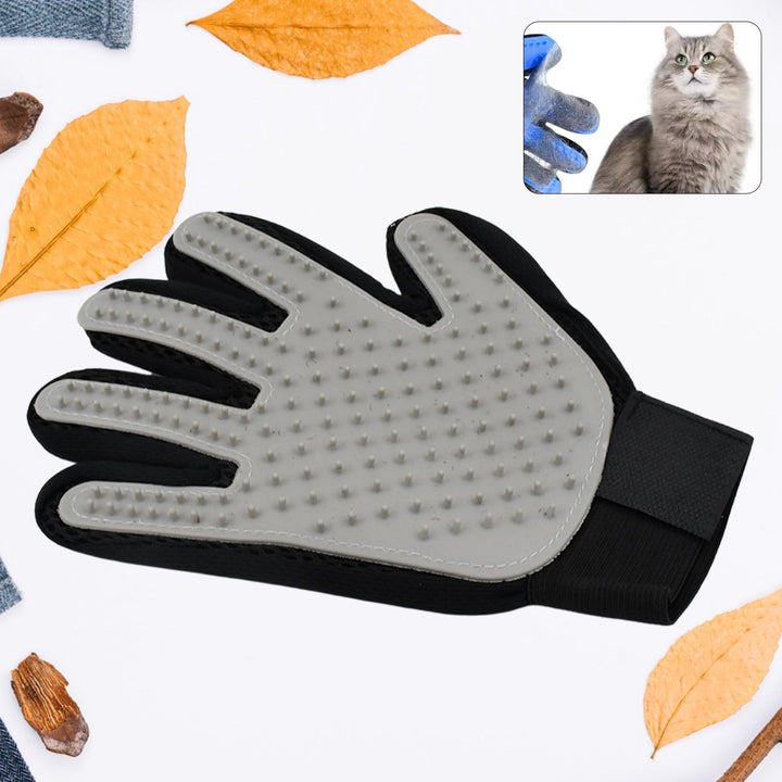 Grey True Touch Gloves Gloves Bathing Tool (1 Pc) - Trendex