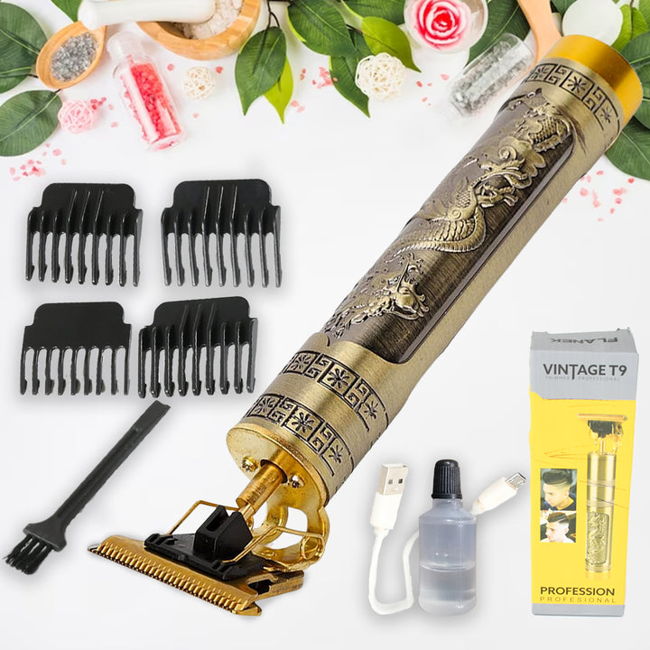 12702 Hair Trimmer For Men Hair Style Trimmer Professional Hair Clipper Electric Shaving Machine Dry Shaving For Men - Hair Shaving And Trimming Beard With 4 Adjustable Blade Clipper Oil Cleaning Brush - Trendex