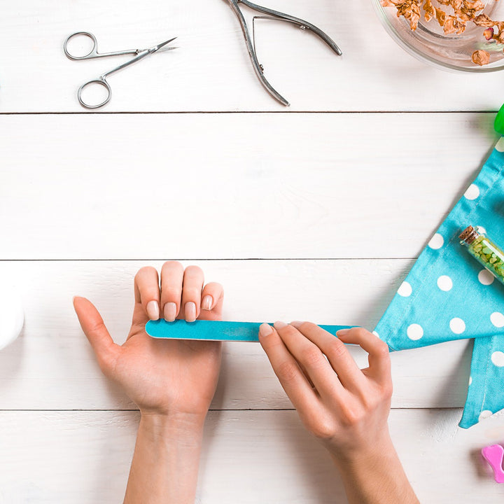 Professional Nail Filer Double Sided For Nail Shaper Nail File ( 18 Cm ) - Trendex