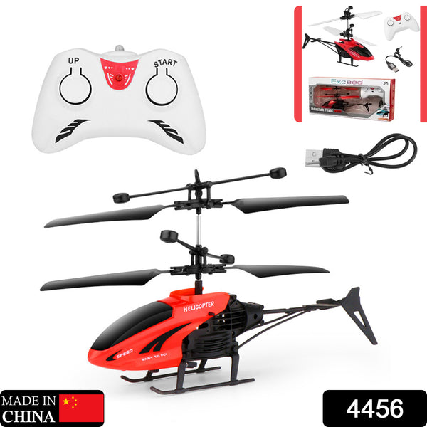 4456 Remote Control Helicopter With Usb Chargeable Cable For Boy And Girl Children (Pack Of 1) - Trendex