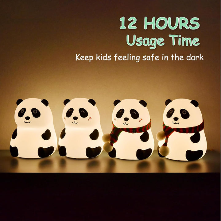Panda 7-color Led Silicone Touch Lamp (1 Pc) - Trendex