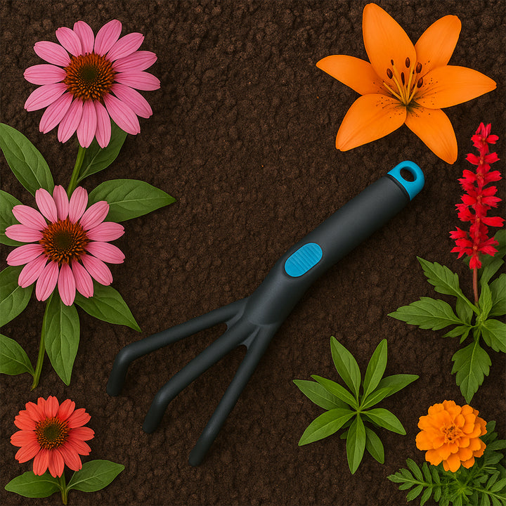 Plastic Premium Garden Hand Cultivator Tool (1 Pc) - Trendex