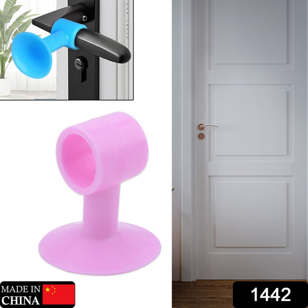 1442 Door Stopper Mini Anti-collision Silicone Door Handle Crash Pad - Trendex