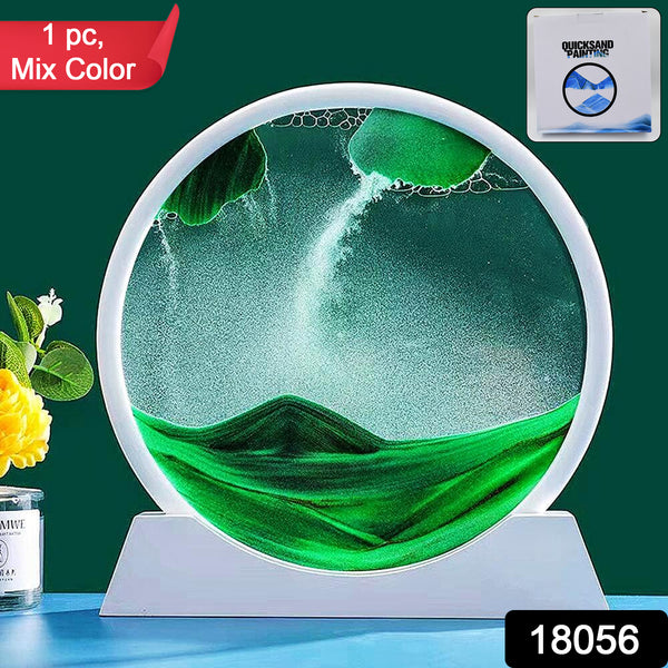 3d Moving Sand Art Picture Decor (1 Pc  Multicolor) - Trendex