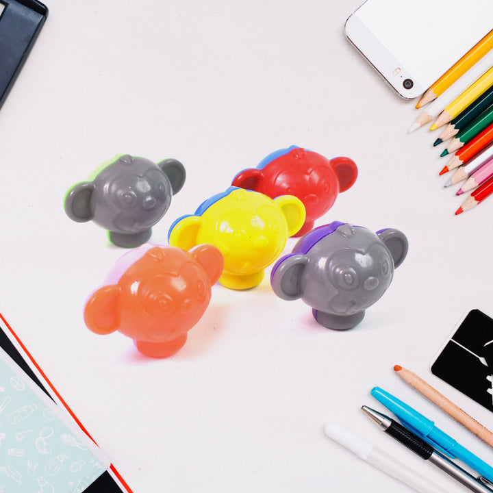 Cartoon  Money Shape Pencil Top Promotional Toys (1 Pc  Mix Colour  Design) - Trendex