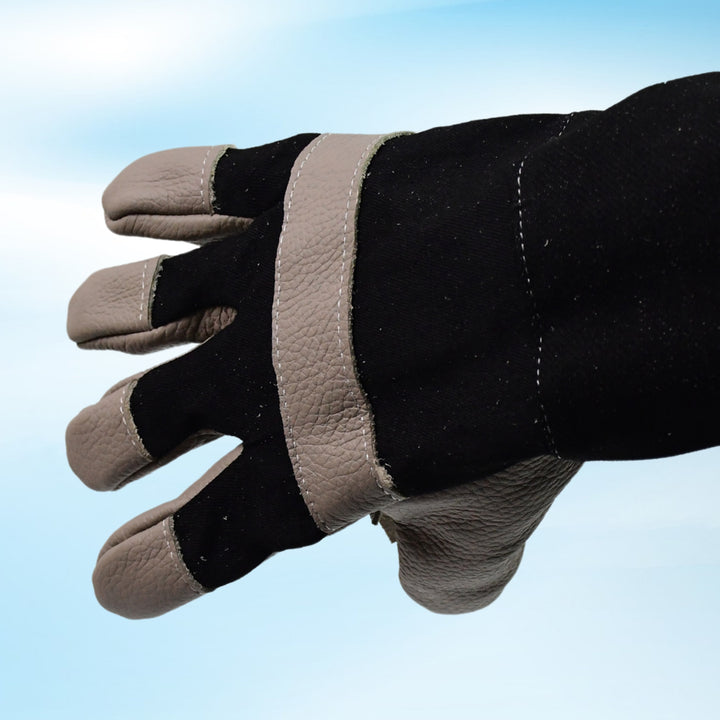 Gloves Gardening Gloves For Men Women Leather Gloves Heavy Duty Gloves (1 Pair) - Trendex