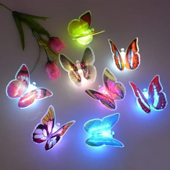 6497 Butterfly 3d Night Lamp Comes With 3d Illusion Design Suitable For Drawing Room Lobby. (Pack Of 50) - Trendex