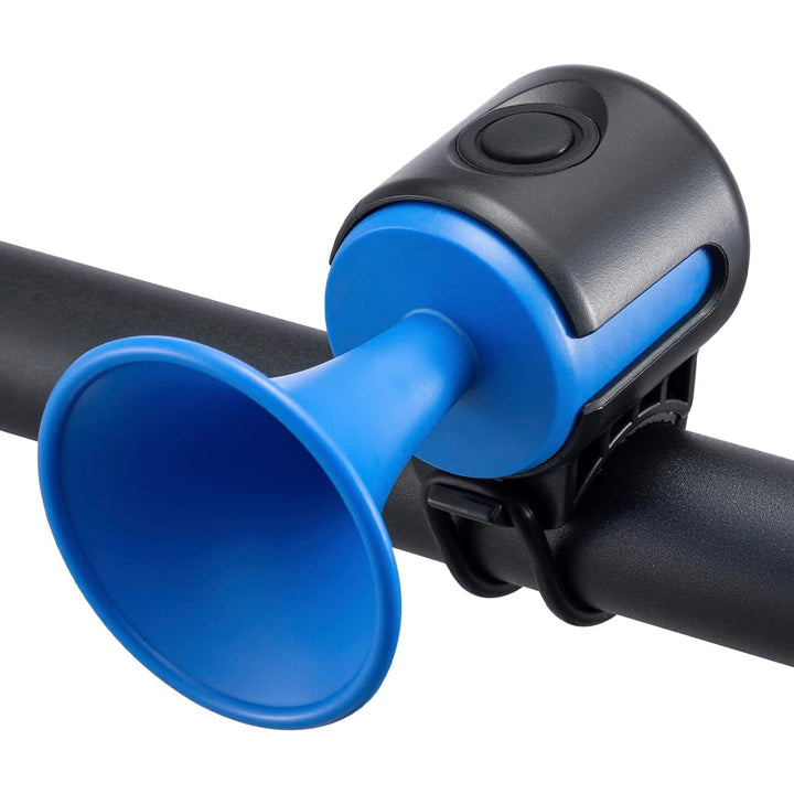 8590 Bicycle Air Horn Loud - 120db 1 Sound Mode Electronic Bicycle Bellsuper Electric Horn With Long Standby Button Battery Operatedipx4 Waterproof Loud Bell For Adults - Trendex
